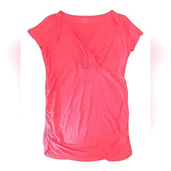 Motherhood Maternity VNeck Top Size Medium - Picture 1 of 5